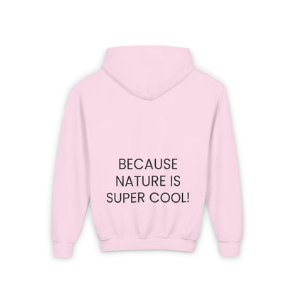 Copy of Youth Heavy Blend Hooded Sweatshirt - "Because Nature is Super Cool"