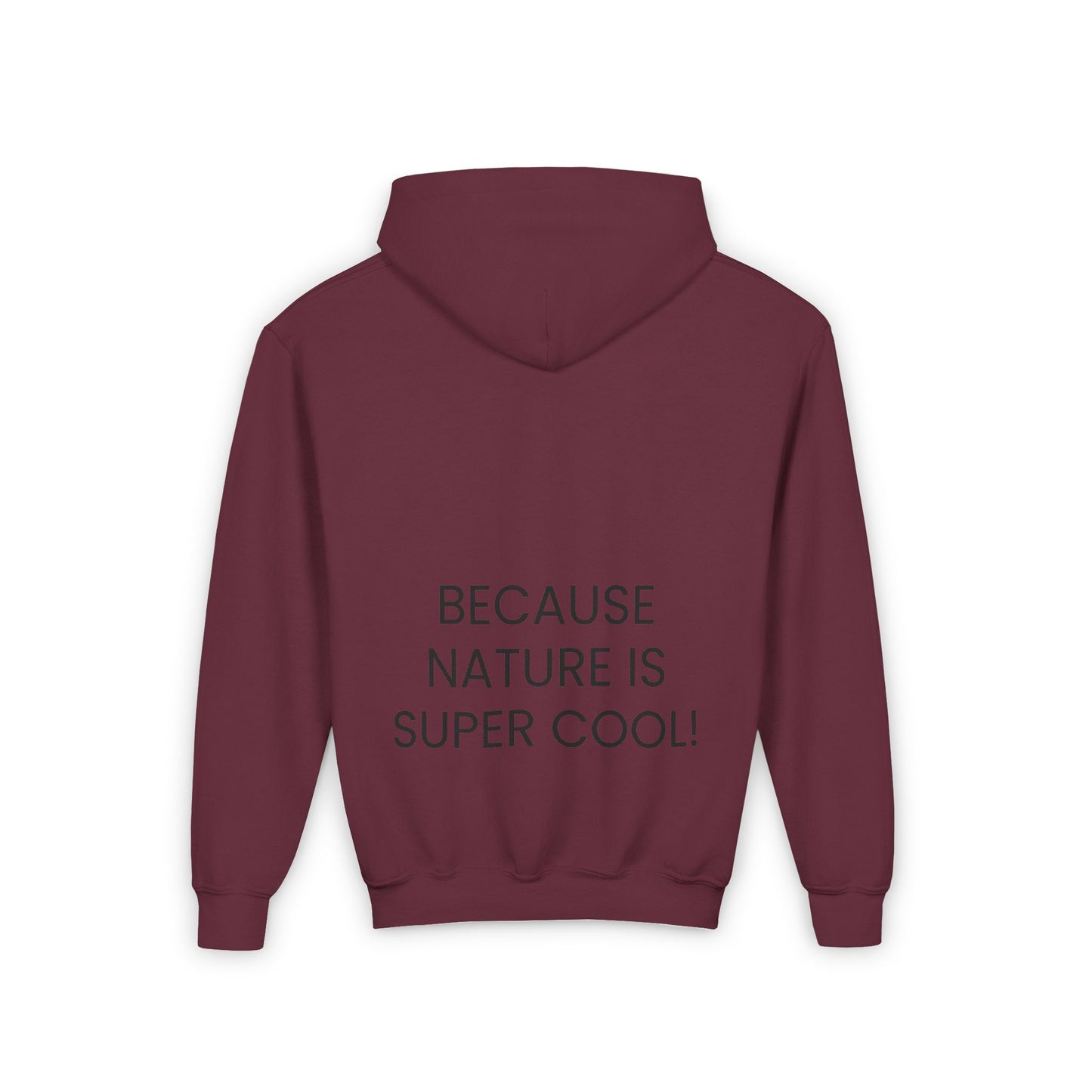 Copy of Youth Heavy Blend Hooded Sweatshirt - "Because Nature is Super Cool"