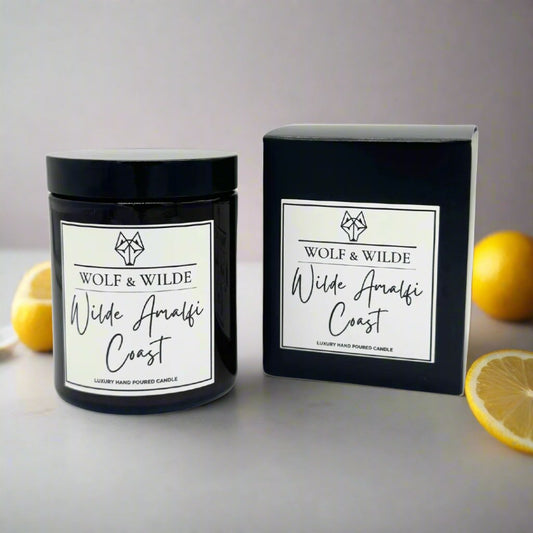 Amalfi Coast Luxury Aromatherapy Handmade Scented Candle